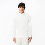 Lacoste Polo Smart Paris coton stretch manches longues Taille 4XL Blanc