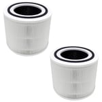 Hepa Filter For Levoit Core 300 Air Purifier 300-Rf 3 Stage Hepa Filtration x 2