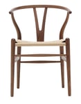 CH24 Y-Chair - Lacquered Walnut/Nature