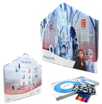 Disney Frozen Build Your Own Castle Art Craft Set Stationery Girls Princess