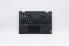 Lenovo Notebook 100e 2nd Keyboard Palmrest Top Cover Belgian Black 5CB0T77516