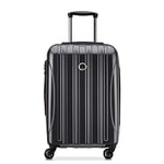 DELSEY Paris Helium Aero Hardside Expandable Luggage with Spinner Wheels, Titanium, Carry-On 21 Inch