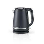 Cuisinart Jug Kettle, 3KW, Slate Grey, Stainless Steel, Matte Finish, 1.5L Capacity, CJK780U