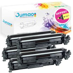 5 Toners cartouches type Jumao compatibles pour HP LaserJet Pro M102a, Noir