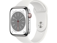 Smartwatch Apple Watch 8 GPS + Cellular 41mm Silver Stainless Steel Biały (1386401)