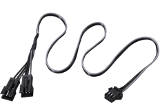Phanteks 3-pin Digital RGB LED Extension Y-kabel
