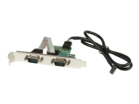 StarTech.com Motherboard Serial Port - Internal - 2 Port - Bus Powered - FTDI USB to Serial Adapter - USB to RS232 Adapter (ICUSB232INT2) - Seriell adapter - USB - RS-232 x 2