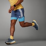 adidas Own The Run 3-Stripes 2-in-1 Shorts Men