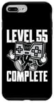 Coque pour iPhone 7 Plus/8 Plus Level 55 Complete Tenue de jeu pour le 55ème anniversaire 55
