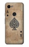 Vintage Spades Ace Card Case Cover For Google Pixel 3a