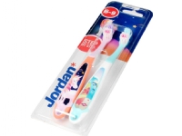 Jordan JORDAN_Step By Step toothbrush for children 6-9 years old Soft Flexible 2pcs.