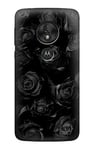 Black Roses Case Cover For Motorola Moto G7 Play