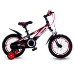 M-YN Boys Girls Kids Bike for 2-9 Years Old 12 14 16 18 20 Inch Kids Bicycle with Training Wheels or Kickstand Child's Bike (Color : Red, Size : 14inch)