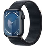 Apple Watch Series 9 GPS + Cell. 41mm Midnight Aluminium Case / Sport Loop