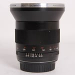 Zeiss Used Milvus 21mm f/2.8 Distagon T* ZE Lens Canon EF