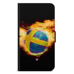 Bjornberry Xiaomi Redmi 9C NFC Fodral - Sverige Fotboll