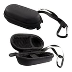caseroxx Earbuds Case suitable for JBL Reflect Flow in black, transport storage case cover