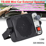 TS-650 Mini External Speaker for    Car Mobile CB Radio Black