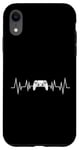 iPhone XR Cool Vintage Gamer Heartbeat Controller Gaming Case