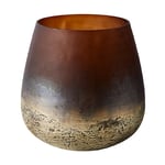MUUBS Lana vase o15x15 cm Brown-gold