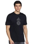 adidas Harden Halo Tee T-Shirt pour Homme XXL Noir