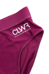 ColourWear ColourWear Women's High Waist Bikini Bottom Purple M, Purple