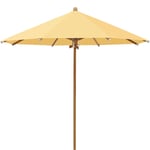 Glatz, Teakwood parasoll 350 cm Kat.4 438 Straw