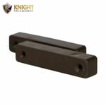 Brown Magnetic Door Sensor Contact - For All Intruder / Burglar Alarm Systems
