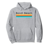 Vintage Bondi Beach Australia Retro Design Pullover Hoodie
