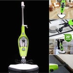 10 In 1 Hot Steam Mop Cleaner Window Floor Carpet Washer Hand Steamer Tool 1300W