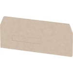 Ändplatta ZAP/TW beige för ZDU 10