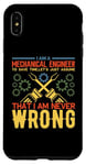 Coque pour iPhone XS Max I'm A Mechanical Engineer Gears Engineering Job Titiles