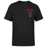 Scarface Tony Montana Unisex T-Shirt - Black - XL - Black