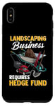 iPhone XS Max Lawn Care Mowing Design For Landscaper - Requires Hedge Fund Case