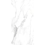 Golvabia Flis canova arabescato pol b: 600mm l: 1200mm hvit