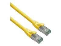 Helos 363714, 0,3 M, Cat7, S/Ftp (S-Stp), Rj-45, Rj-45, Gul