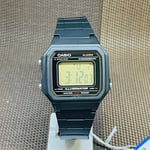 Casio W-217H-9A Illuminator Alarm Chronograph Black Resin Digital Watch