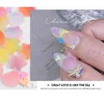 Soft Candy Nail Art Foil Transfer Stickers 3d Nails Quick D 04