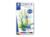 Staedtler - Färgpenna - Vattenfärg - Blandade Färger (Paket Om 12)