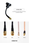 Foxeer Pagoda Pro 5.8 GHz RHCP Short SMA Black