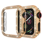 Apple Watch Series 4 44mm rhinestone décor frame - Rose Gold