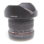 samyang Used Samyang 8mm f/2.8 Fisheye II Black - Sony A