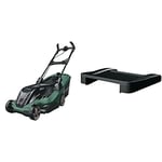 Bosch Lawnmower AdvancedRotak 750 (1700 W, Cutting Width: 44 cm, Lawns up to 650 m², in Carton Packaging) & F016800499 MultiMulch for Gen5 AdvancedRotak, Black