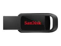 Sandisk Flashdrive USB 2.0 CRUZER SPARK 64 Go Noir