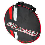 Alex A-Class Double Padded Wheelbag - 700C, 26", 27.5", 29" Black / White Red 700c/ 26"/ 27.5"/ Black/White/Red