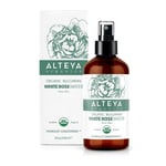 Alteya Organics Bulgarian White Rose Water - Amber Bio-Glass Bottle -