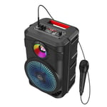 ProBeats Bluetooth Party Speaker w/ Karaoke & Mic