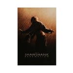 The Shawshank Redemption Movie Poster, Movie Stars Tim Robbins And Morgan Freeman Poster 12 Canvas Poster Wall Art Decor Print Picture Paintings for Living Room Bedroom Decoration Unframe-style116×2
