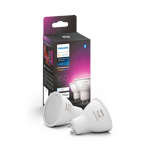 Philips Hue - GU10 2-Pack White & Color Ambiance