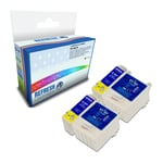 Refresh Cartridges Value Pack 2xT007 & 2xT008 Ink Compatible With Epson Printers